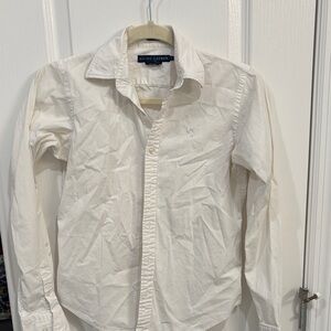 Ralph Lauren women's white Button Down Shirt